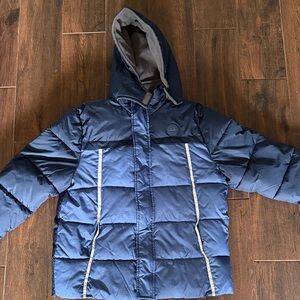 Navy Blue Kids Puffer Jacket size 18